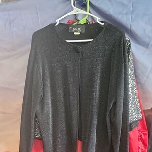 Women's Black Sparkle Jacket
